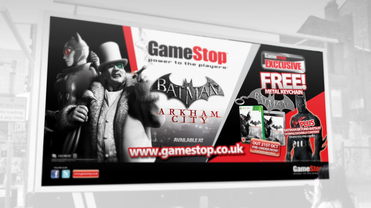 GameStop billboard Ad